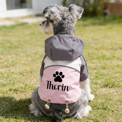 Veste imperméable personnalisée pour animal de compagnie | inCloth54