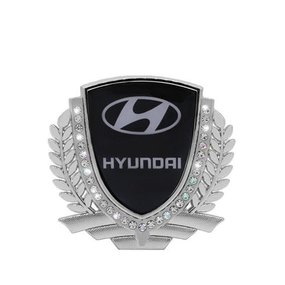 Hot Sale 🎉50% OFF🎉3D Wheat Ear Diamond Metal Creative Car Sticker