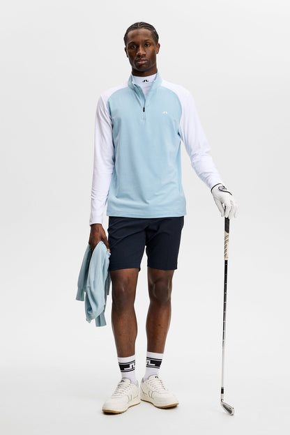 Blake Zip Mid Layer / Forget-Me-Not