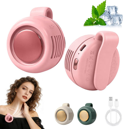 Portable Silent Mini Bladeless Fan Clip